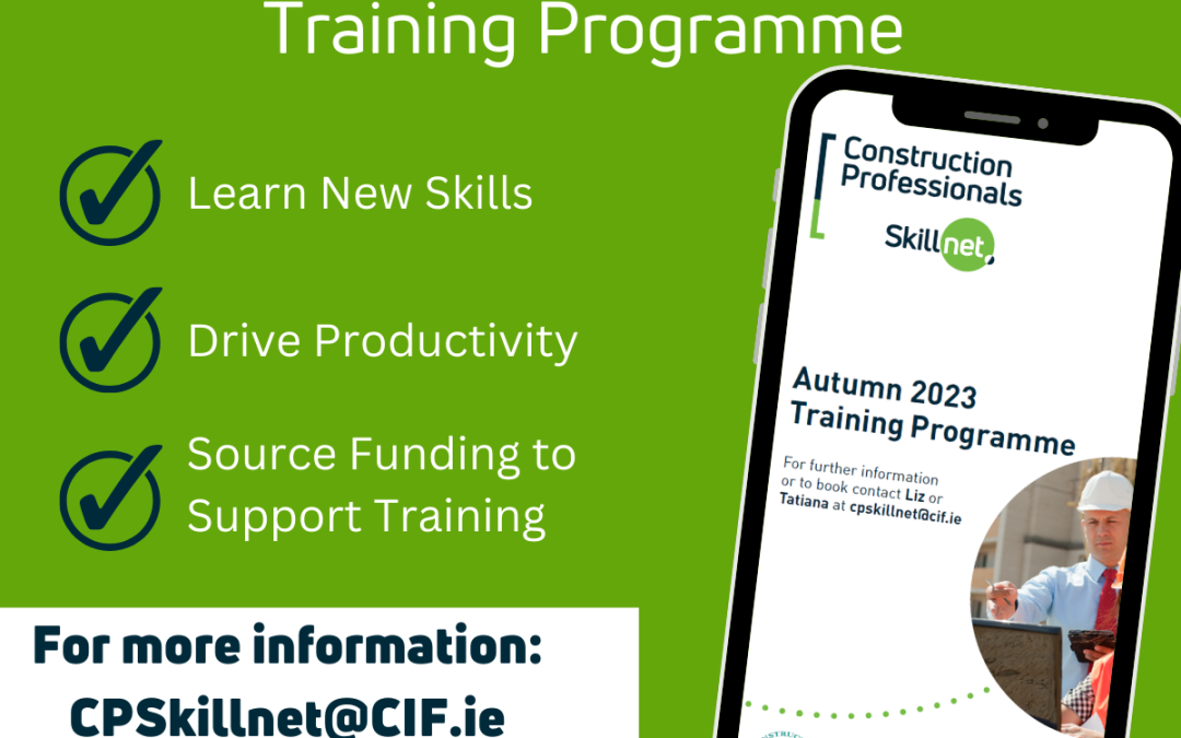 Autumn 2023 Training Programme